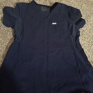 FIGS Navy V-Neck Medical Top Maternity